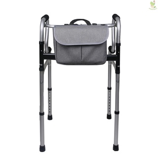 Bolsa de silla de ruedas Walker organizador bolsa de fácil transporte asa y cubierta impermeable Walker bolsas de gran capacidad bolsa de almacenamiento para W (6)
