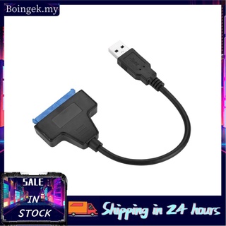 Boingek USB a SATA Cable HDD/SDD adaptador de disco duro convertidor negro