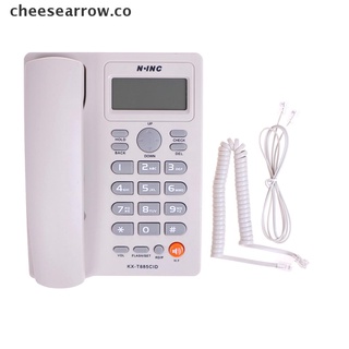 cheese desktop - identificador de llamadas telefónicas con cable para teléfono fijo para el hogar/hotel/oficina.