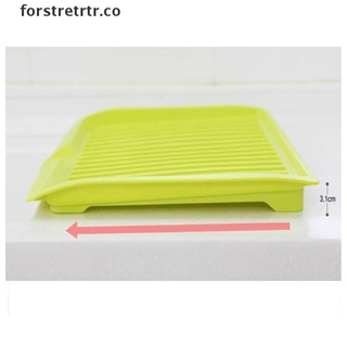 para cubiertos de cocina filtro placa de plástico escurridor de platos bandeja tazón platos estante de drenaje.