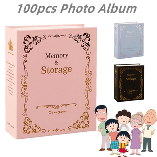 4R 100pcs álbum de fotos Retro elegante Scrapbook caja de fotos marco de fotos Scrapbooking cuadro caso de álbum de fotos marco (1)