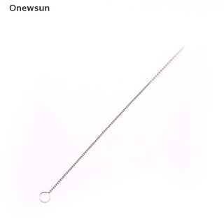 [onewsun] Set De popotes De silicona reutilizables flexibles con cepillos De limpieza Para fiestas (2)