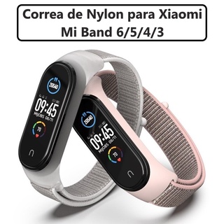 Correa Pulso de Nylon para Xiaomi Mi Band 6/5/4/3
