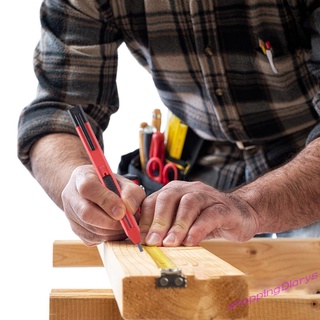 Lápices carpintero con recambios Scriber negro dibujo rotulador para carpintería
