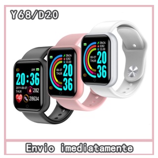 Update Y68/D20 Reloj Inteligente Con Bluetooth Impermeable Deportivo Smartwatch (3)