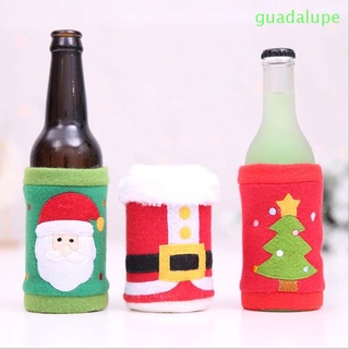 Guadalupe cena casa Santa Claus puede fiesta bebida navidad decoración botella de vino cubierta