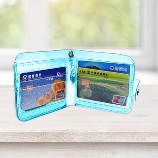 ifashion1 - bolsa transparente para tarjetas cortas, mini pasaporte, tarjetas bancarias