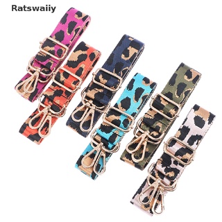 Ratswaiiy espesar color de las mujeres bolso accesorios leopardo impresión ajustable correa de hombro MY (6)