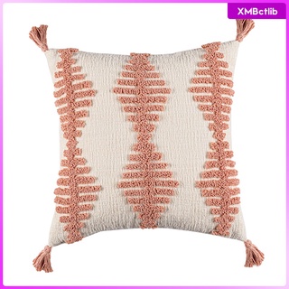 fundas de almohada boho para almohadas decorativas tejidas borlas sofá para el hogar
