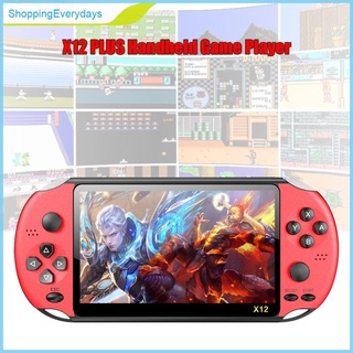 (ShoppingEverydays) X12 PLUS consola de juegos portátil de 8 gb integrado 2000 juegos para PSP Game Player