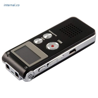 INT1 8GB Clip USB Digital Grabadora De Voz Audio Dictáfono Grabación Reproductor MP3