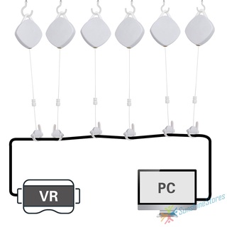 Ss.cable Management para Oculus Rift S Rift PS VR sistema de polea de techo retráctil