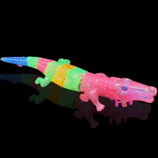 Socandy Multicolor Animal juguete eléctrico LED luminoso Animal modelo de juguete de dibujos animados para niños