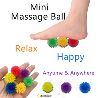 G2P | 2 mini bolas de masaje de mano ejercicio alivio del estrés