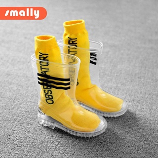 Botas de lluvia, botas de lluvia transparentes para hombre, botas de lluvia antideslizantes de escuela primaria, para hombre, liyuxia12388.my (6)