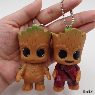 EAU6-Baby Groot Guardianes Del Galaxy Llavero De Aleación Colgante Juguete (1)