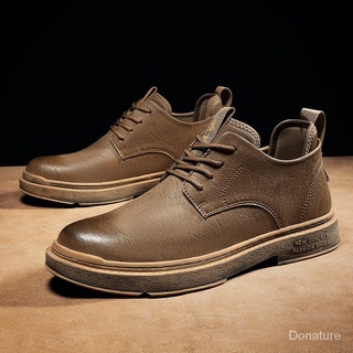 DR. MARTENS Disponible 2021Spring británico Vintage zapatos de cuero masculino Brogue zapatos de negocios zapatos formales Dr. Botas martens