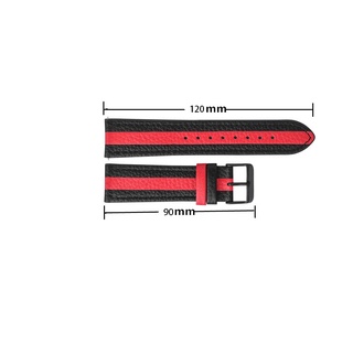 Correa de cuero de estilo rayas para Apple Watch Series 7 SE 6 5 4 3 38mm 40mm 42mm 44mm 41mm 45mm (3)