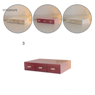 Stylishlife caja de almacenamiento útil de gran capacidad práctica caja de almacenamiento de escritorio conveniente para oficina