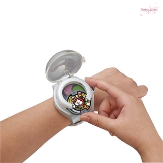 FL japón Anime Yo-kai niños Yokai reloj de juguete lindo Anime patrón con música voz con luz intermitente reloj de juguete (5)