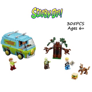 Scooby-doo lego compatible con la máquina misteriosa bloques de construcción para niños Halloween