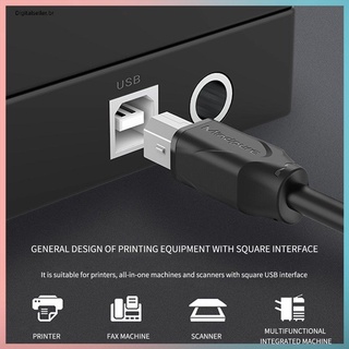 Cable USB De buena calidad Tipo-b Para impresora USB2.0/Etiqueta/puerto cuadrado De Cobre/oxigeno