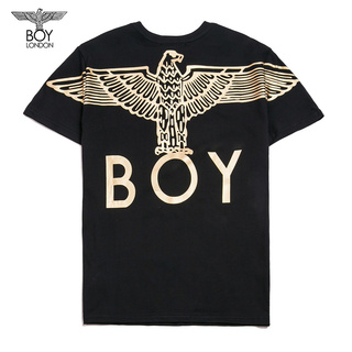 Boy London classic eagle Bronceado Impresión big logo Camiseta
