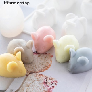 iffarp molde de silicona en forma de ratón 3d diy molde de gelatina para hornear mousse molde de pastel artesanal.