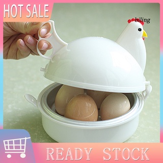 uno_chicken shape 4 huevos vaporizador caldera cocina horno microondas suministros herramienta de cocina
