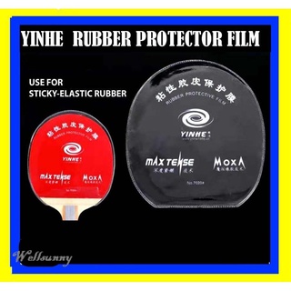 Wellsunny Yinhe Ping Pong Protector de goma separador de película especial para película protectora de tenis de mesa de goma adhesiva