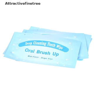 [aft] 100 pzs toallitas de limpieza profunda para blanquear dientes/cepillo dental para dedo