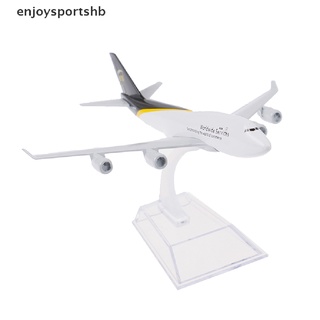 [enjoysportshb] 16CM Airplane Model 1:400 UPS 747 Metal Aircraft Diecast Model Collectionl Gift [HOT]