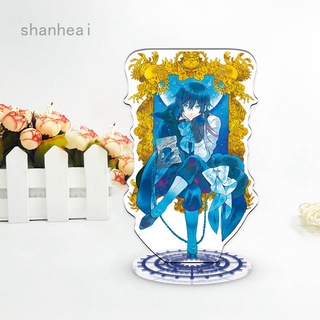 Anime The Case Study of Vanitas soporte acrílico figura modelo placa Base decoración de escritorio ventiladores shanheai