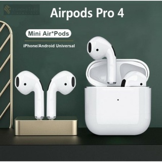 tmw Airs Pro 4 Mini Headphones TWS Pro4 SUPERCOPY Airpods Bluetooth 5.0 Stereo Hifi Wireless With Gps / Rename / Pop-up / Inpods PK i12 i9000 PRO