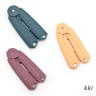 kki. percha plegable de plástico portátil plegable plegable para ropa