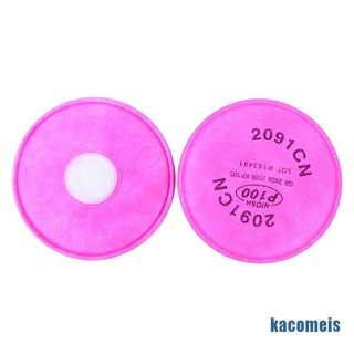 [KACM] 2Pcs 2091 Particulate Filter P100 for 5000 6000 7000 Series Facepiece Respirator OEIS (7)