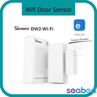 Sensor Sonoff Dw2 Wifi De Puerta Ventana Inalámbrica Abierta/Cerrar Detector De Seguridad En El Hogar Alarma Fondo Marino
