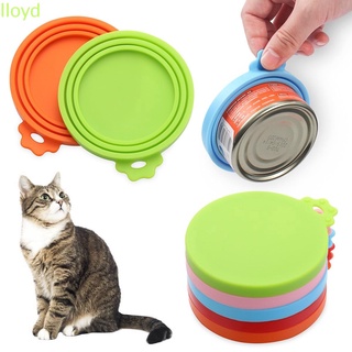 Lloyd cocina lata cubre gato perro lata cubierta puede tapas de alimentos húmedos almacenamiento Universal tamaño colorido reutilizable silicona mantener alimentos frescos para mascotas/Multicolor