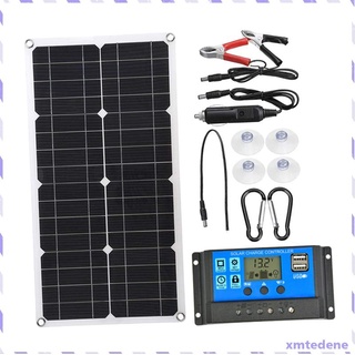 Kit De Panel Solar Regulador De Batera Controlador De Carga (3)