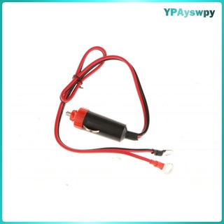 Encendedor de cigarrillos Cable de enchufe de la fuente de alimentación del coche inversor adaptador de alambre 12V 10A