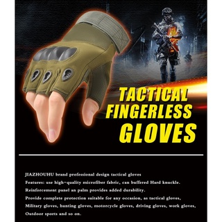 ejército armadura protección shell táctico guantes de medio dedo guantes deportivos fitness senderismo equitación ciclismo militar mujeres hombres guantes (7)