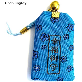 CHARMS [tinchilingtoy] japonés omamori regalo tradicional de buena suerte encantos para la carrera de salud amor seguridad [caliente] (1)