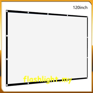 Flash999 - proyector de pantalla suave de poliéster portátil para exteriores