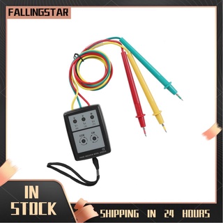 Fallingstar SP8030 Digital indicador de rotación de fase LED zumbador secuencia medidor 200 V-480V AC (1)