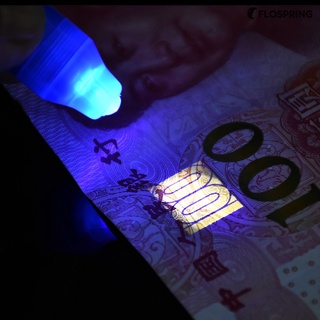 flo 3 pzs bolígrafo de tinta invisible con luz uv/mensaje secreto/detector de billetes de dinero falso (9)