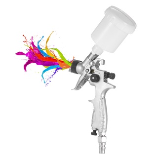 Ma Pistola Hvlp pintura De aire De Spray De gravedad-herramienta con boquilla 1.0mm Para muebles De coche