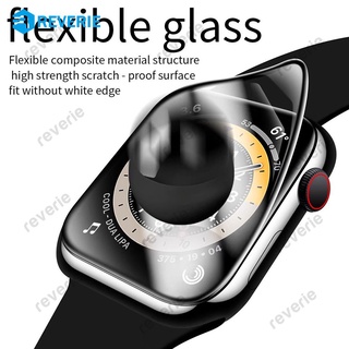 ❤ 3D Curved Tempered Glass For Apple Wacth 7 Iwatch7 41mm 45mm Protective Glass Screen Protectors Film Cover