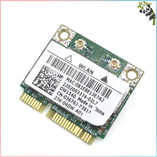 Doble banda 300Mbps BCM943228HMB 4.0 802.11a/b/g/n Wifi tarjeta inalámbrica media Mini PCI-E portátil Wlan 2.4Ghz 5Ghz adaptador (1)