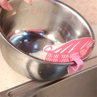colador de arroz en forma de hoja tamiz frijoles y guisantes limpieza gadget colador para cocina