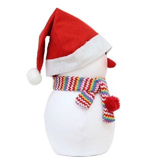niños adultos no tejido sombrero de navidad santa claus gorra de navidad fiesta decorar